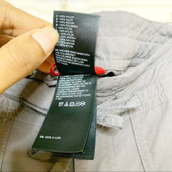 The North Face Grey Nylon Cargo Pants Size Medium - Picture 5 of 5